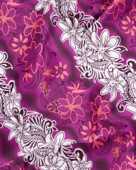 Polynesian fabric KARI Purple - Tissushop